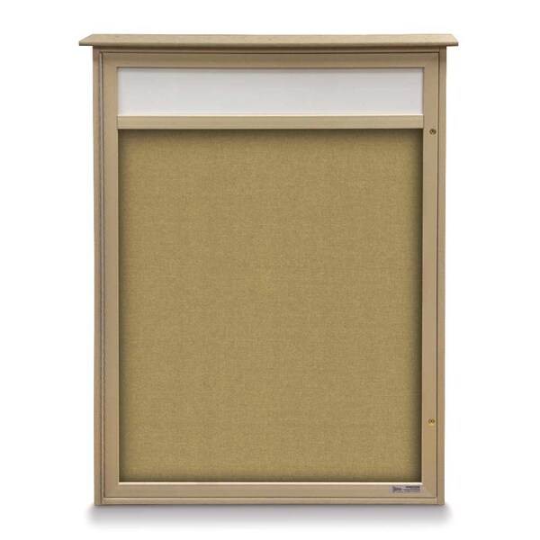 Double Door Enclosed Indoor Letterboard